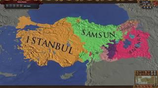 EU4 Turkey Universalis: Always War Mod Timelapse