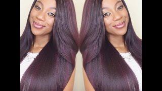 *OUTRE NATURAL YAKY 24*GOREGOUS PLUM COLOR!*