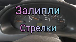 Зависание стрелок   Приора.оживляем щиток приборов.залипли стрелки+машина не запускается