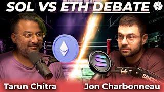 Tarun Chitra and Jon Charbonneau on Solana vs. Ethereum Valuation Outlook