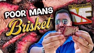 Learn How-To-Cook️ a Poor Mans Brisket from MrFlavorsmith on a Charcoal 22 Inch Weber Kettle Grill