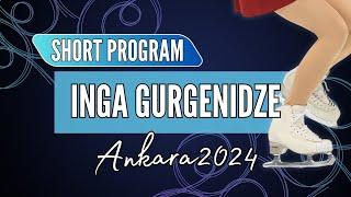 Inga GURGENIDZE (GEO) | Junior Women Short Program | Ankara 2024