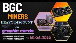 BGC Miners - heavy discount on graphic card #shorts