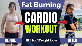 10 Min HIIT Cardio Workout for Fat Loss | Fat Burning Cardio Workout - No Equipment, No Repeat ‍️