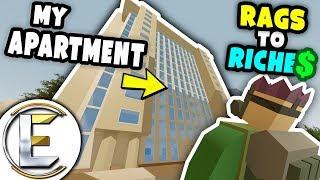 My New Apartment | Unturned Rags to Riches #12 - CITY LIFE Berry Farm (Roleplay)