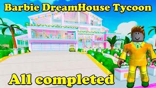 Roblox Barbie DreamHouse Tycoon All Houses are Completed