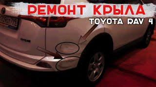 Ремонт крыла, кузовной элемент. Toyota Rav4 Автосервис JDMmsc