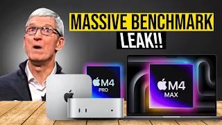 BREAKING: Benchmark LEAKED M4 MAX, M4 PRO MacBook Pro & Mac Mini - HOLY MOLY!!