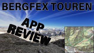 BERGFEX TOUREN APP - Review | Apps für Wandern und Bergsteigen