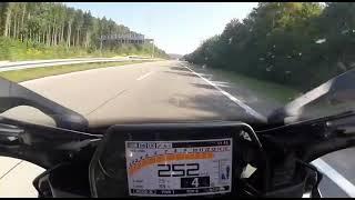 YAMAHA R1 2020 300km/h TOP SPEED GERMAN AUTOBAHN