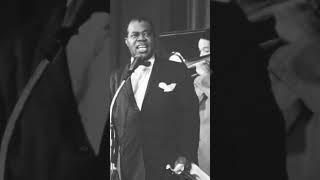 Louis Armstrong - La Vie En Rose, 1959  Rare Archive Footage