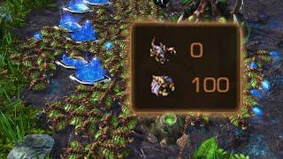 100 DRONES Before Building Units