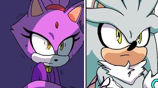 Silver and Blaze go to the Vets | Sonic Comic Dub