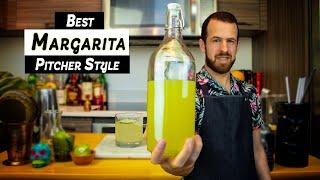 Margarita | How to make the Easiest PITCHER of Margaritas with just 4 INGREDIENTS