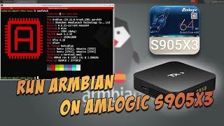 Running Armbian on Amlogic S905x3 Android TV Box (Tanix TX3)