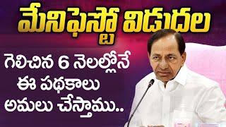 KCR Releases BRS Manifesto | elections 2023 | Eagle Media Works