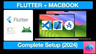 Flutter Tutorial - Install on MacBook Setup 2024