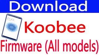 How To Free Download Koobee Firmware (all Models)