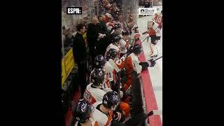 Michkov, Tortorella get heated  Michkov benched for remainder of the game