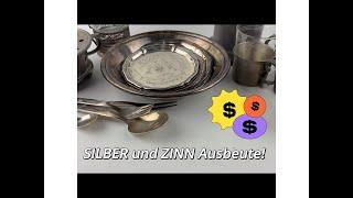 SILBERSCHATZ am Nachmittag! Ich kaufe SILBER und ZINN! Guter Deal!