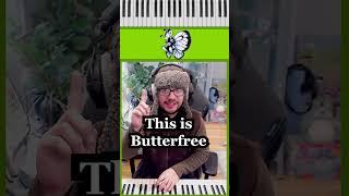 THIS is what Butterfree Line Cries sound on PIANO! #pokemon #piano