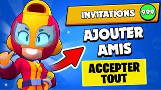 J’accepte TOUTES MES DEMANDES D’AMIS ! (Brawl stars)