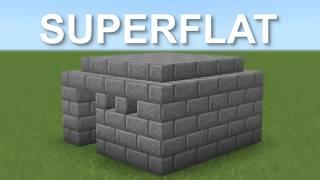 I Tried To Beat Minecraft Superflat