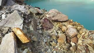 Rocks from the Los Frailes pit walls near Aznalcollar, Andalusia, Spain (Emerita Resources)