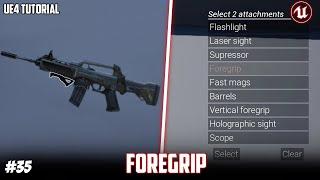 UE4: TUTORIAL #35 | Foregrip (Third person shooter)