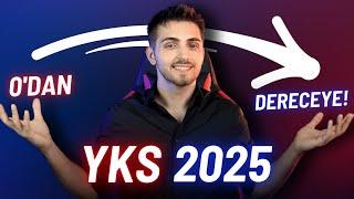 YKS 2025: 9 MADDEDE 0'DAN DERECEYE!  (TYT - AYT Dengesi, Günlük Rutin...) | #yks2025