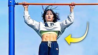 This Chinese Girl is Stronger than 93% of Men