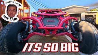 Tight FIT - Maverick R gets 35 inch Sandcrafts - Ep 375