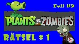 Pflanzen vs Zombies Rätselrunde #1