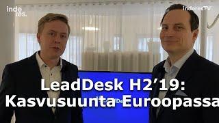 LeadDesk H2'19: Kasvusuunta Euroopassa