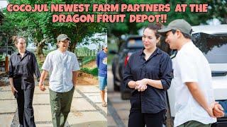 JULIA MONTES AND COCO MARTIN NEWEST FARM PARTNERS AT THE DRAGON FRUIT DEPOT!