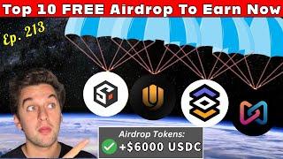 ULTIMATE GUIDE For Crypto Airdrops - Earn 10 FREE Airdrops