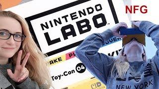 I got to play Nintendo LABO VR! (Switch)