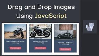 Drag and Drop images using JavaScript