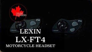 Lexin LX FT4 Bluetooth Headset First Look