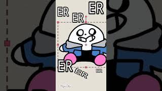 that one sans plushie singing super idol but animated | #undertale #animation #shorts