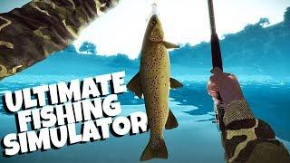 Catching HUGE TROUT! - Ultimate Fishing Simulator Gameplay