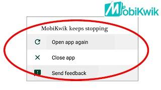 Fix Mobikwik App Keeps Stopping Error in Android & Ios | SP SKYWARDS