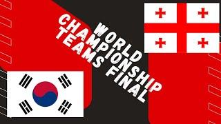 GEORGIA vs KOREA Teams Final World Senior Championships 2025