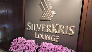 Full Tour of Singapore Airlines Business Class SilverKris Lounge at Singapore Changi Airport