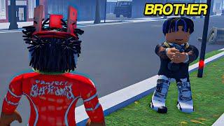 TEACHING MY BROTHER HOW TO PLAY ROBLOX CALI SHOOTOUT