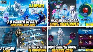 3.5 Update Winter Frozen Mod | Next Mythic Forge Bgmi | All Glacier Gun Back 3.5 Update | 3.5 Update