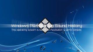 Windows PS4 Startup Sound History