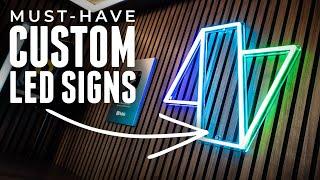 The Best Custom LED Signs for Content Creators (Echo Neon)