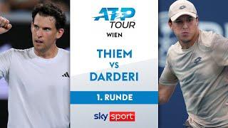 Thiem  vs. Darderi  - Runde 1 | Erste Bank Open Wien 2024 | Highlights - Sky Sport Tennis