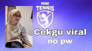 MINI TENNIS || bareng CEKGU VIRAL